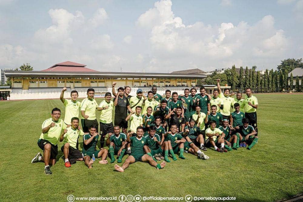 Persebaya Surabaya akan mengikuti Piala Gubernur 2020. Instagram.com/officialpersebaya
