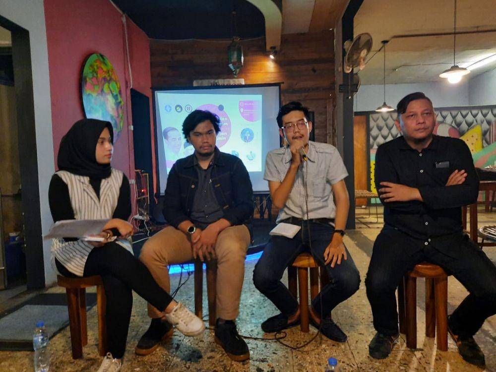 Diskusi 100 hari kerja Jokowi-Maruf di Bandung (IDN TImes/Istimewa)