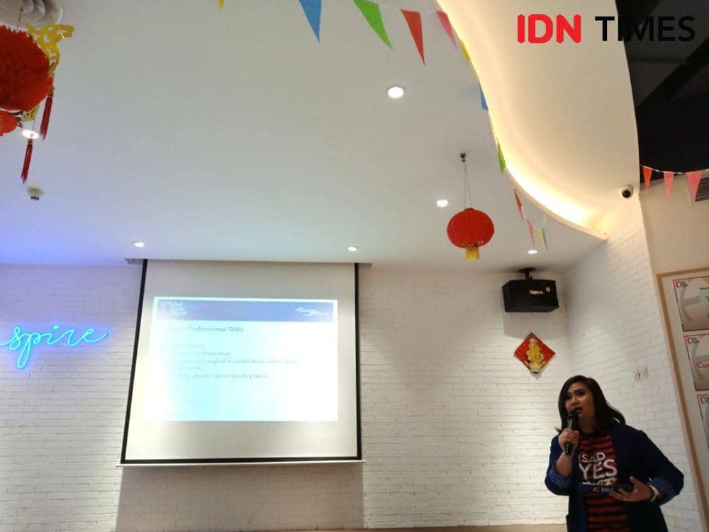 Wall Street English Media and Influencer Gathering di Gandaria City, Jakarta. 29 Januari 2020. IDN Times/Ayuningtyas Juliana