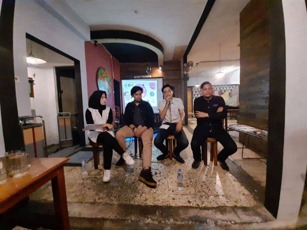 Diskusi 100 hari kerja Jokowi-Maruf di Bandung (IDN TImes/Istimewa)
