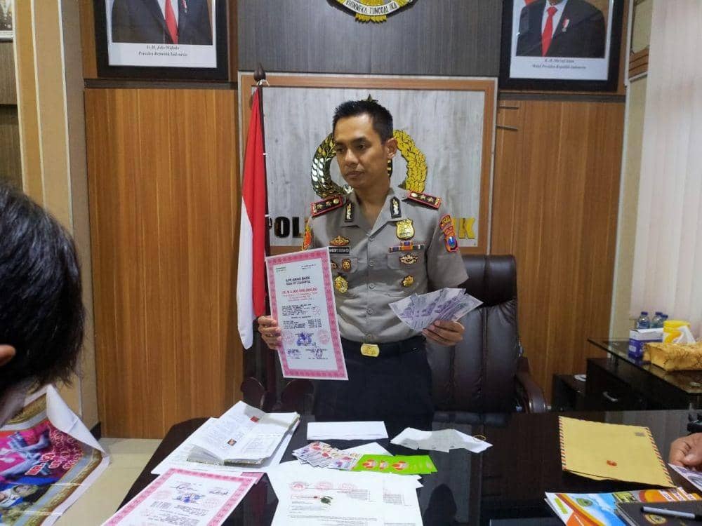 Polres Nganjuk sita barang bukti kerajaan IMD, Kamis (30/1). Dok.IDN Times/Istimewa