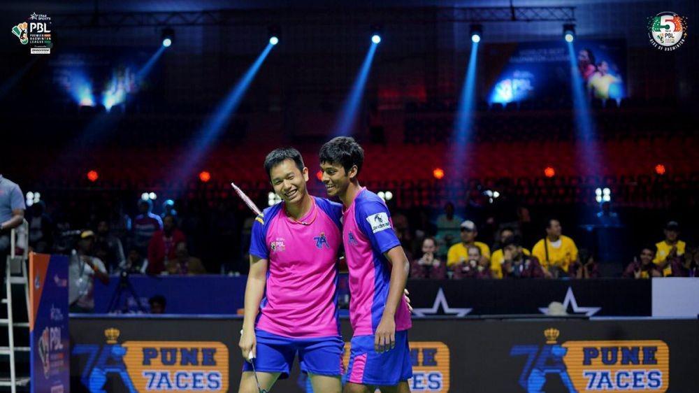 Hendra Setiawan Catat Hattrick, Pune 7 Aces Menang Lagi di PBL 2020!