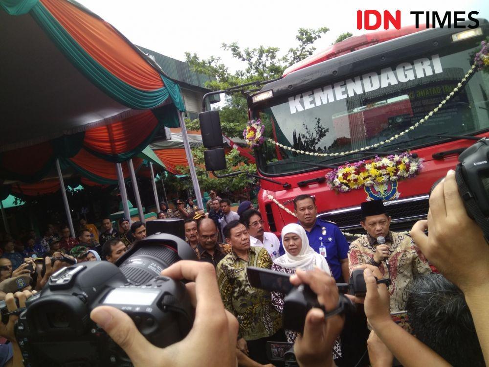 Mobil pemadam kebakaran hibah dari Kemendagri untuk Pemkab Magetan. IDN Times/Nofika Dian Nugroho