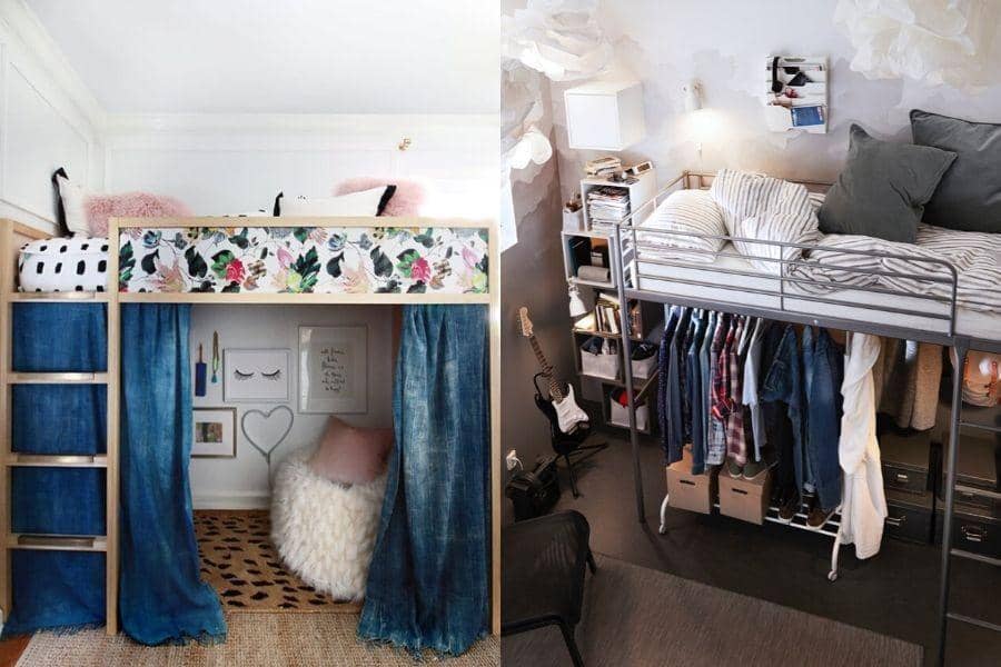 9 Inspirasi Desain Kamar Mungil dengan Kasur Tingkat, Bikin Anak Riang