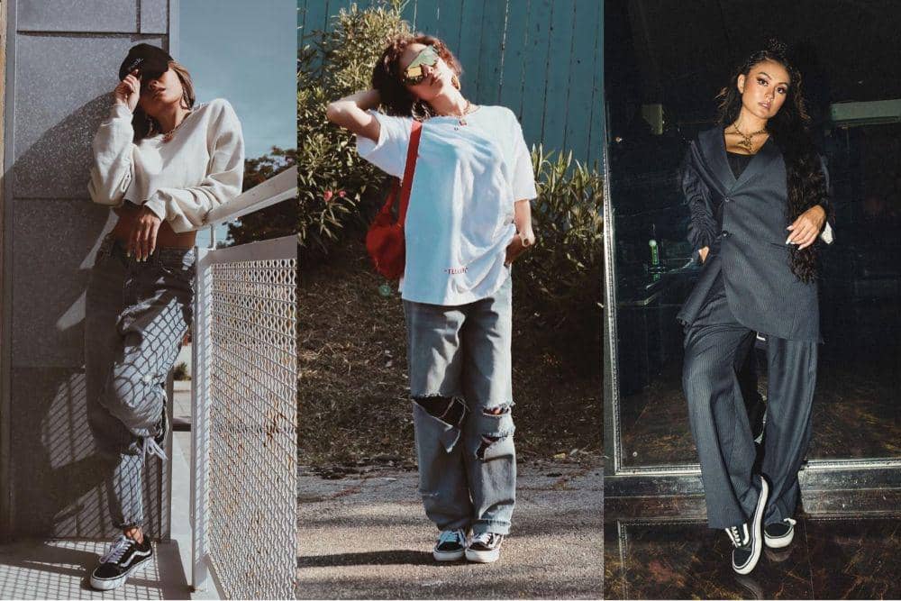 10 Inspirasi Outfit Tomboi ala Agnez Mo, Simple & Berkelas!