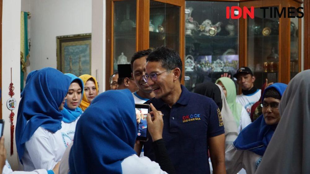 Diisukan Jadi Capres, Sandiaga : Saya Sibuk OK OCE