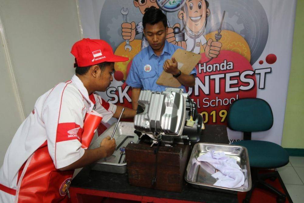 Astra Honda Skill Contest (AHSC) for Vocational School (Dok. IDN Times)