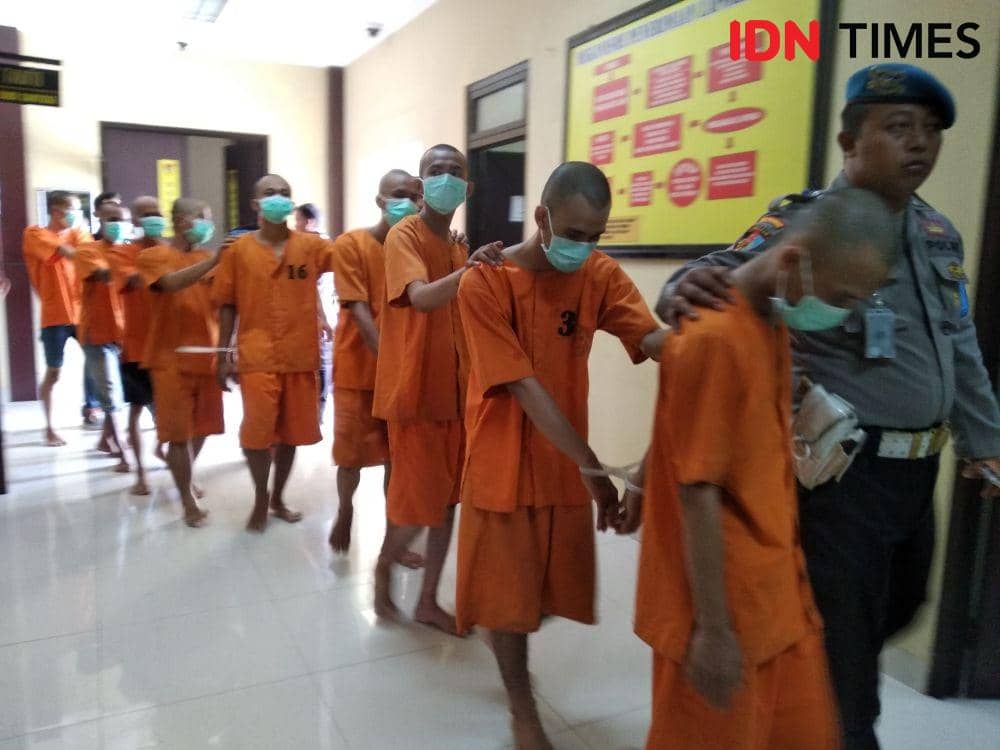 17 Pengedar Narkoba Ditangkap di Serang, Mayoritas Pelajar