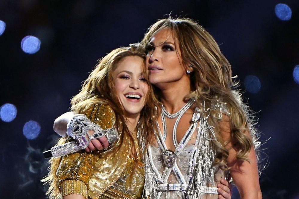 10 Potret Aksi Shakira & J.Lo di Super Bowl Halftime Show 2020!