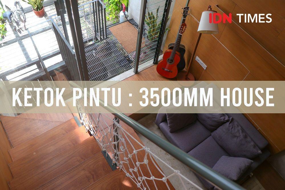 Intip Uniknya 3500 mm House, Lebar Rumah Hanya 3,5 m Saja lho!