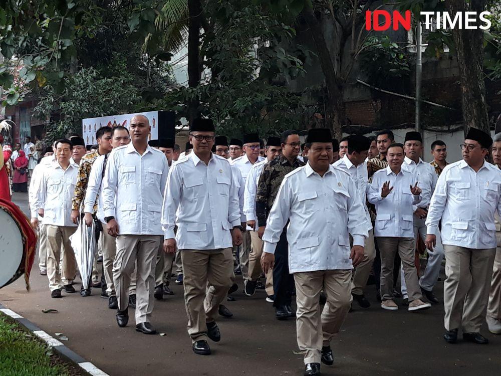 Prabowo Sindir Senyum Kecut Sandiaga Terkait Utang Usai Pilpres