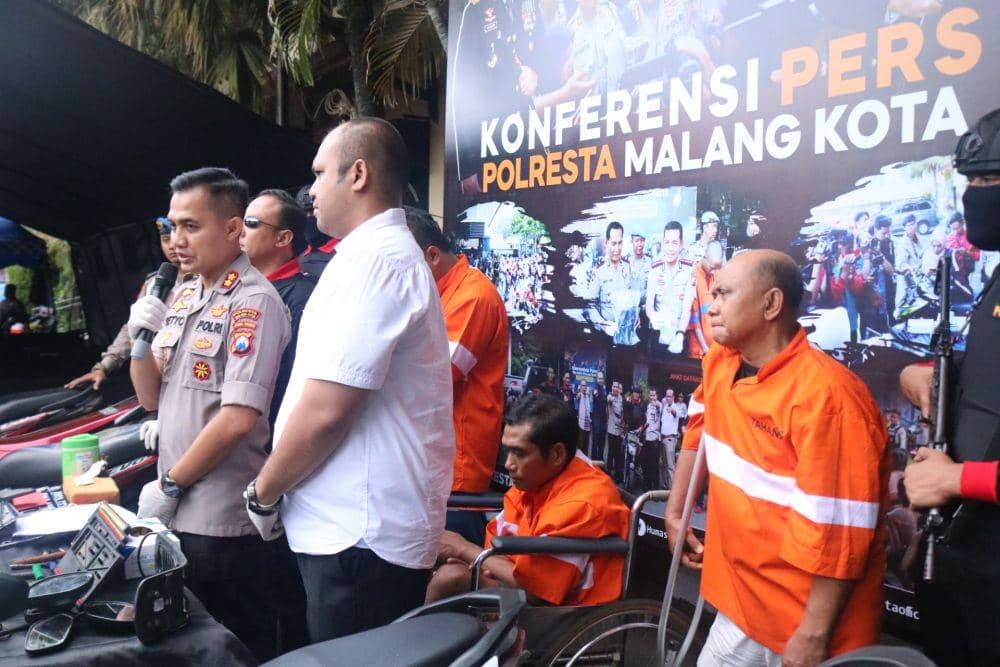 Polisi hadiahi pelaku curanmor dengan timah panas karena melawan saat akan ditangkap. IDN Times/ Alfi Ramadana