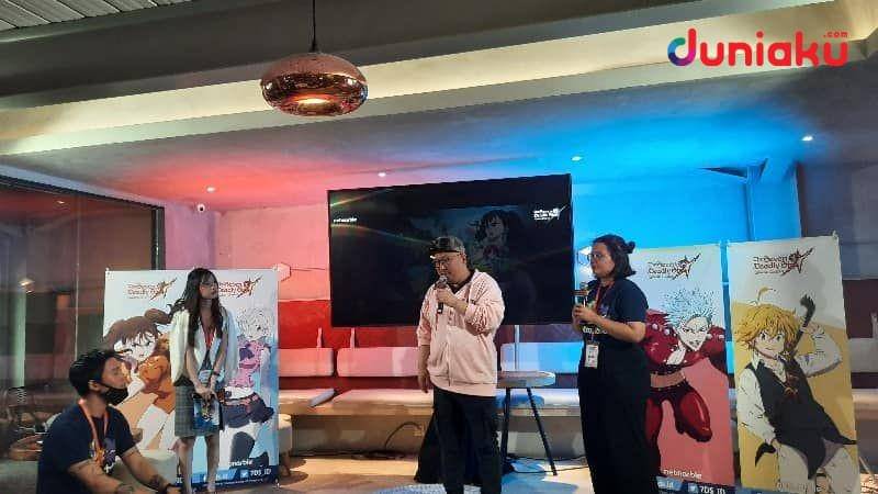 Q & A Session Seven Deadly Sins: Grand Cross. duniaku.com/Adhitya Daniel