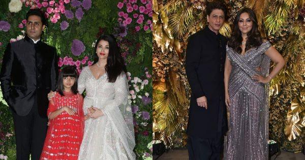 Shah Rukh Khan dan 9 Potret Artis Bollywood di Resepsi Armaan Jain