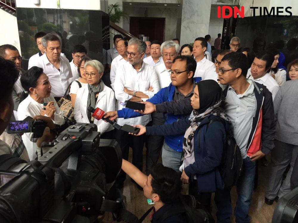 Berharap Uang Kembali, Puluhan Nasabah Jiwasraya Geruduk Kemenkeu