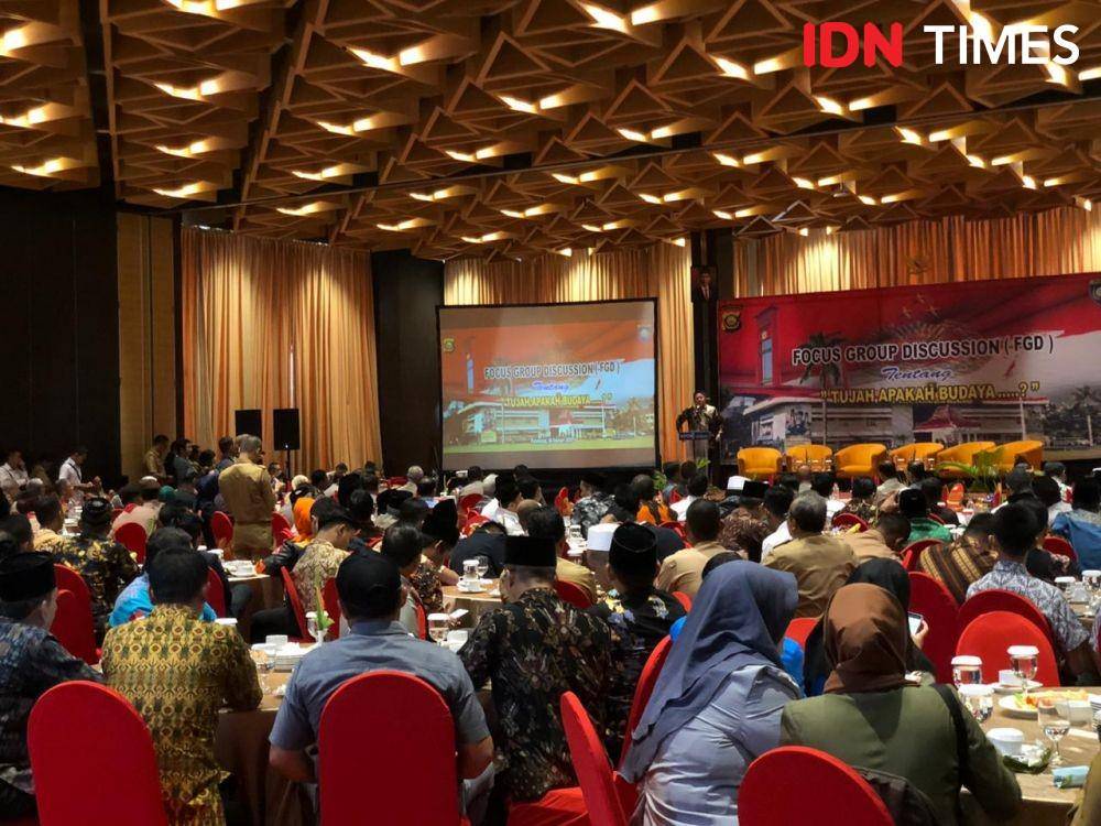 FGD Forkompinda Sumsel membahas kriminalitas di Sumsel (IDN Times/Rangga Erfizal)
