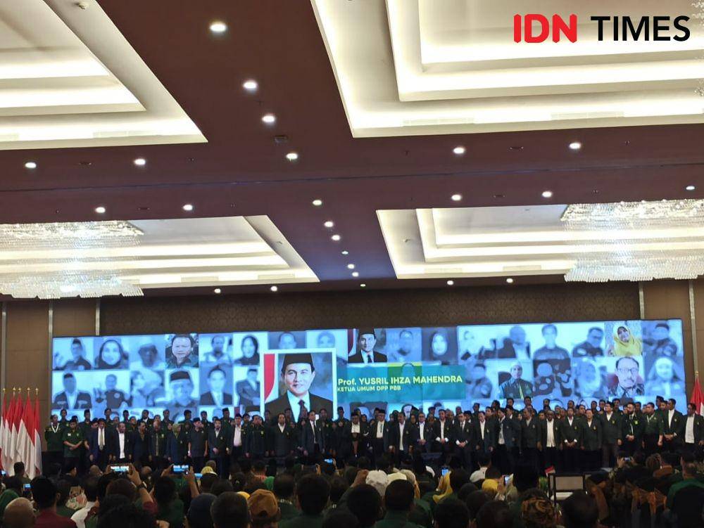 Pelantikan DPP PBB (Indiana Malia/IDN Times)