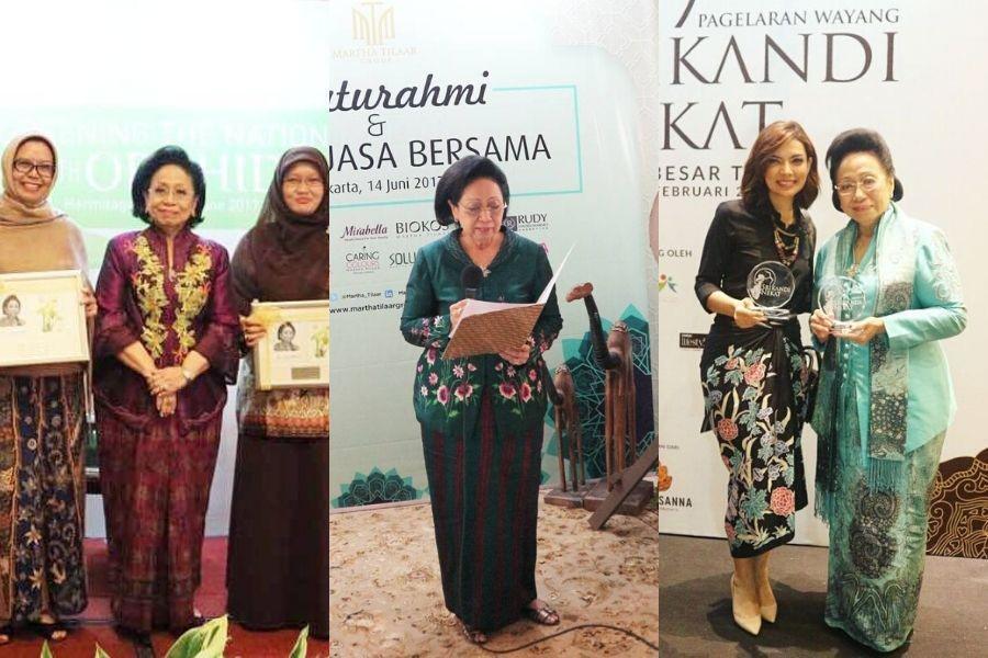9 Inspirasi Kebaya Martha Tilaar, Lembut dan Berkelas!
