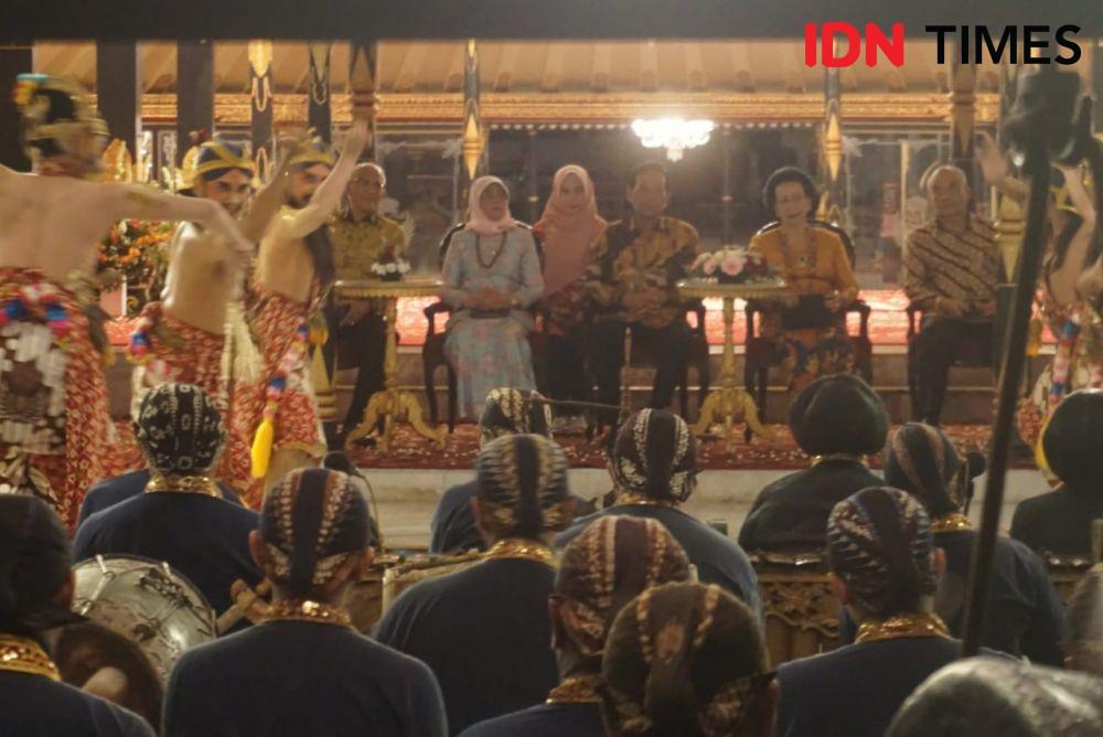 Kunjungi Keraton Yogyakarta, Presiden Singapura Disuguhi Tarian Adat