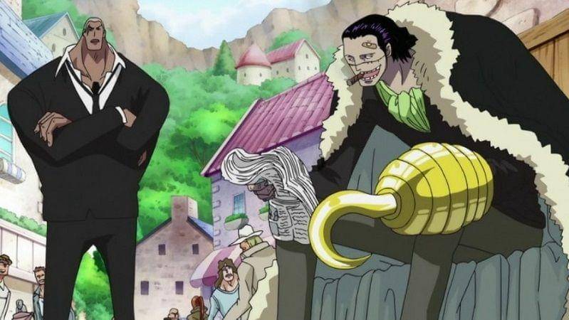 Daz Bones dan Crocodile. (Dok. Toei Animation/One Piece)