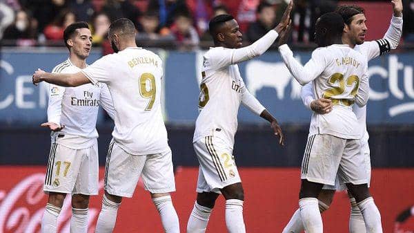 Tertinggal di Awal Laga, Real Madrid Menang Telak 4-1 atas Osasuna