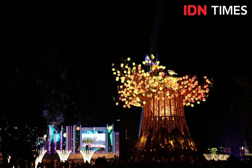 10 Foto Indahnya Taiwan Lantern Festival 2020, Ada 1.500 Lebih Lentera