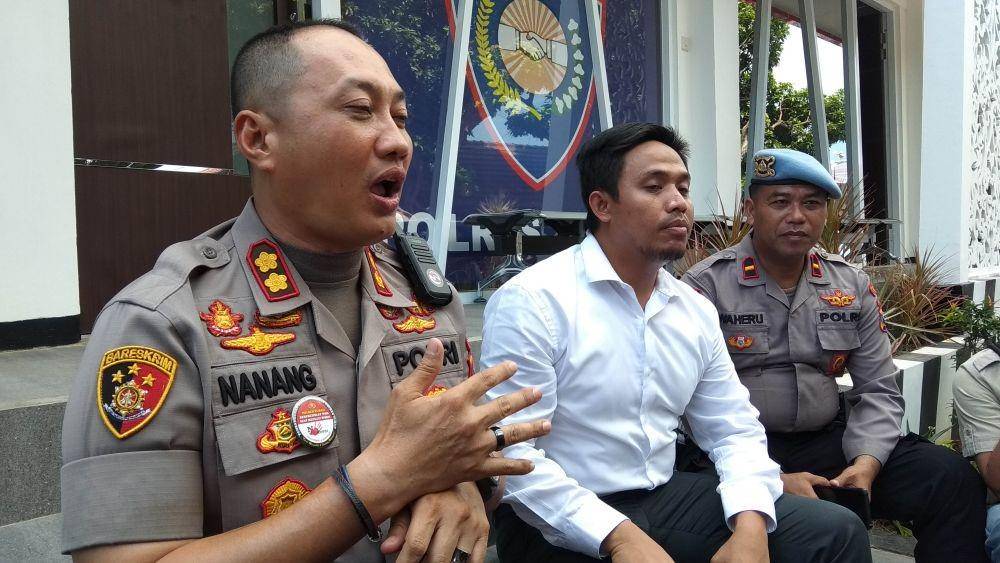 Kapolres Tuban AKBP Nanang Haryono saat memberikan keterangan kepada wartawan. IDN Times/Imron