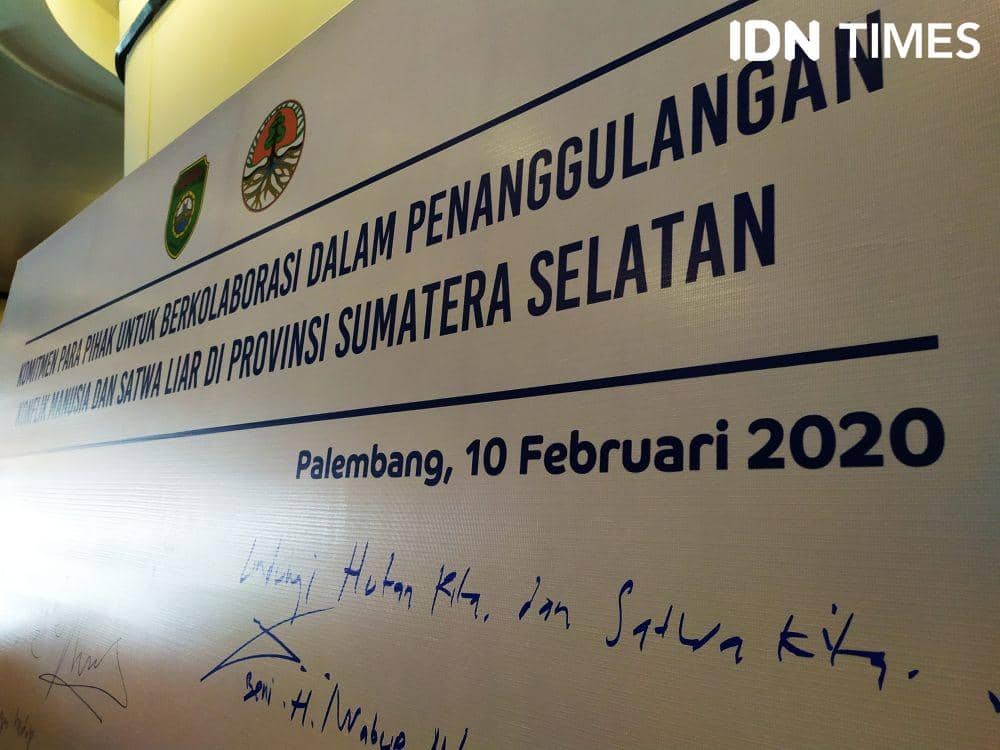Lokakarya penanggulangan konflik manusia dan hewan (IDN Times/Rangga Erfizal)
