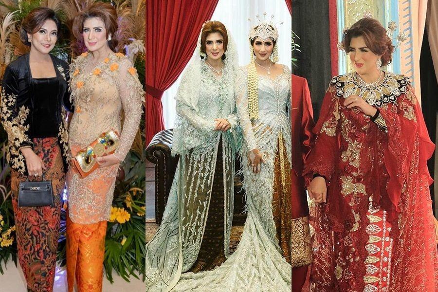 Inspirasi Kebaya Hana Shahab, Ibu Tania Nadira yang Sosialita Hits