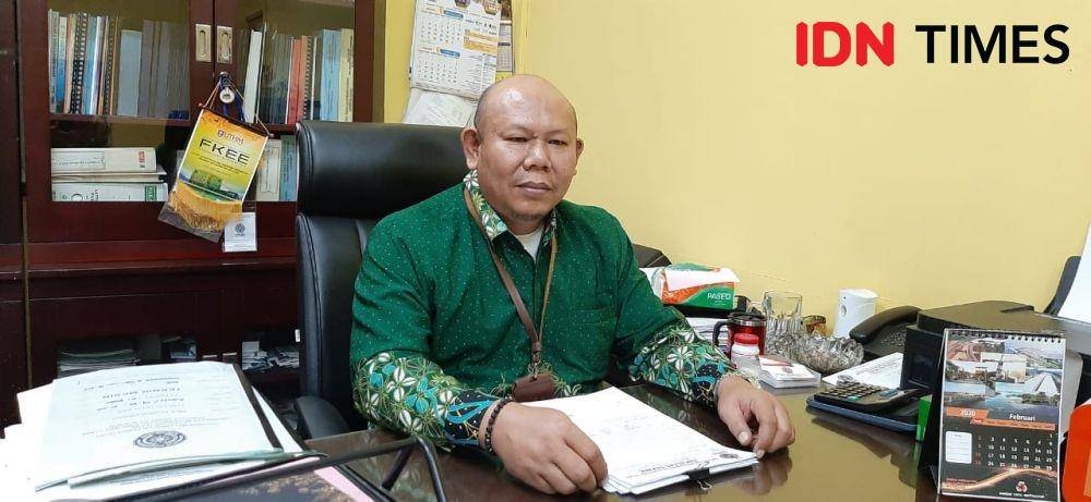 Dekan Fakultas Teknik UMSU, Munawar Alfansury Siregar (IDN Times/Yurika Febrianti)