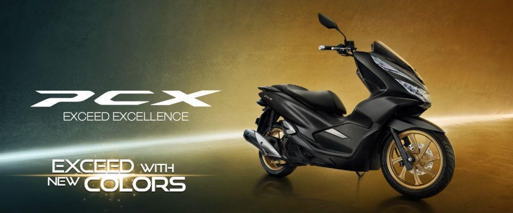 Honda Lakukan Penyegaran PCX150, Ada Dua Pilihan Warna Baru