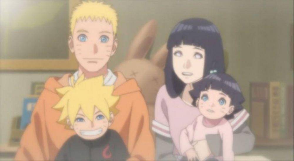 Keluarga Uzumaki di Boruto. (Dok. Pierrot/Boruto: Naruto Next Generations)