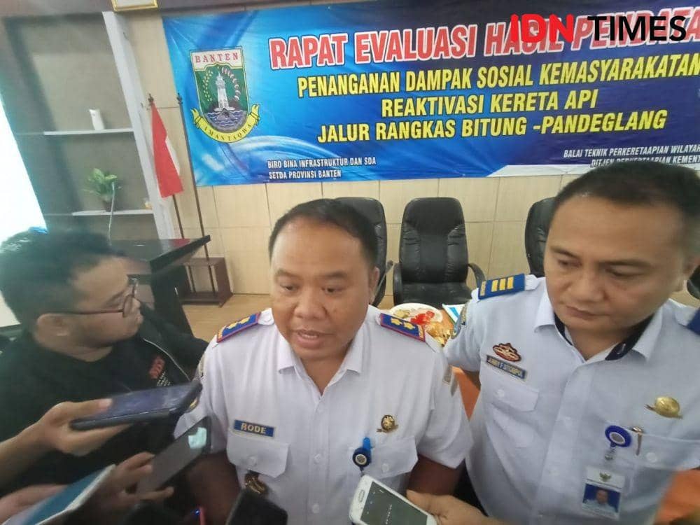 Reaktivasi Segmen 1 KA Rangkasbitung-Labuan, 1.377 Rumah Warga Akan Digusur