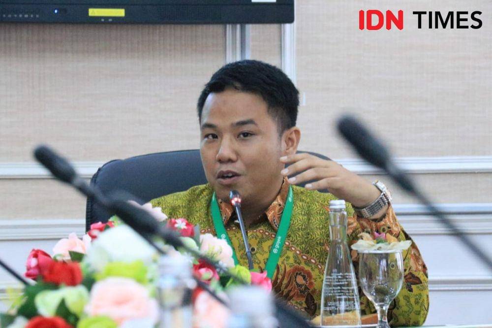 Government and Public Policy Gojek wilayah Sumatera, Kenn L Syarnubi (IDN Times/Feny Maulia Agustin)