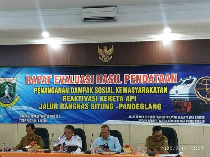 Reaktivasi Rel Ka Rangkas-Labuan Bakal Dongkrak Perekonomian Banten