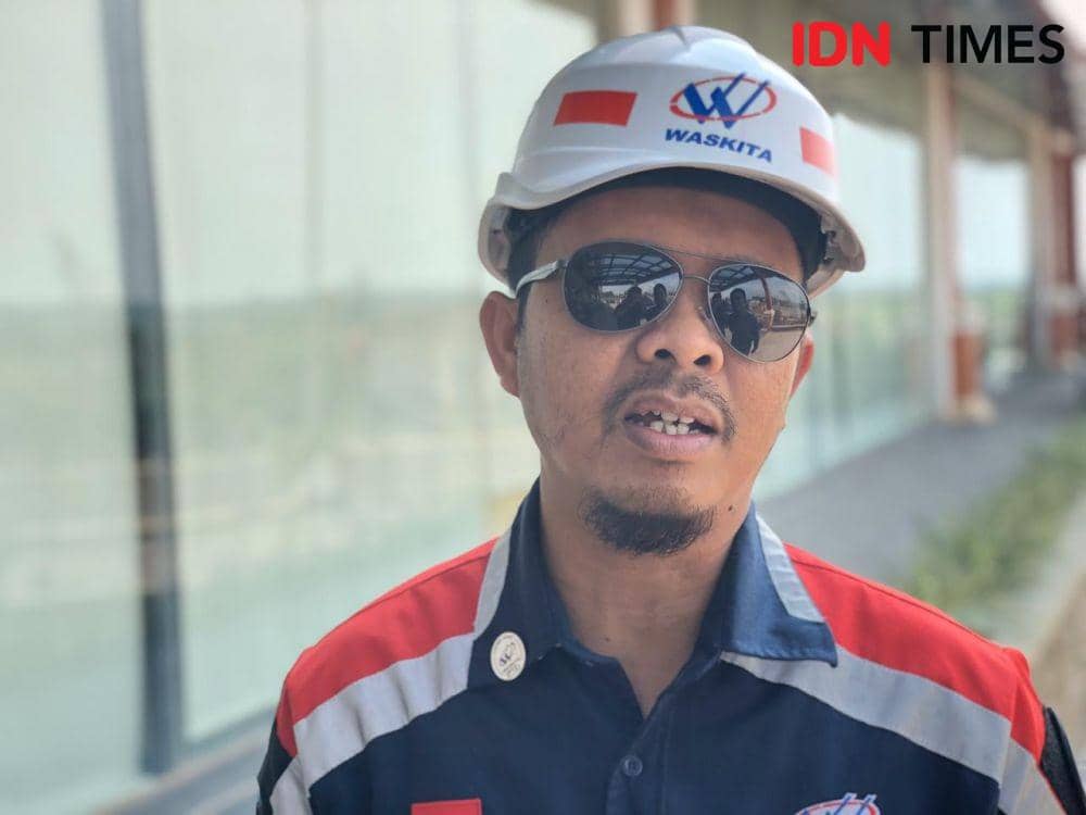Menurut Kepala Proyek Tol Seksi satu Kayuagung - Palembang (Kapal), Gunawan (IDN Times/Rangga Erfizal)