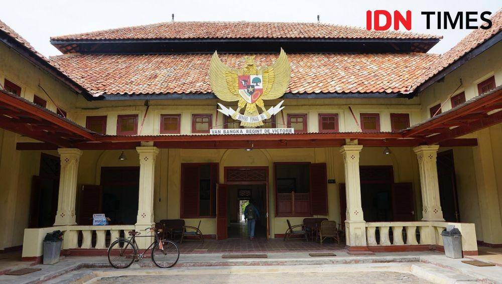 Pasanggrahan Banka Tinwinning tempat Ir Soekarno diasingkan di Bangka (IDN Times/Ramond EPU)