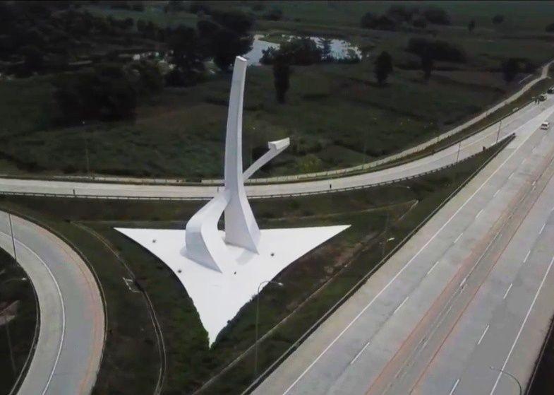 PT JNK akan Tambah Bangunan di Dekat Tugu Ikonik Tol Madiun
