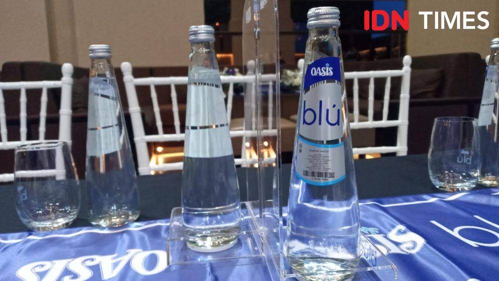 Peluncuran OASIS BLU di LAVVA Lounge, Jakarta. IDN Times/Dhiya Awlia.A
