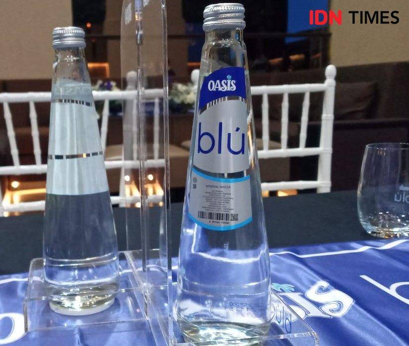 Peluncuran OASIS BLU di LAVVA Lounge, Jakarta. IDN Times/Dhiya Awlia.A
