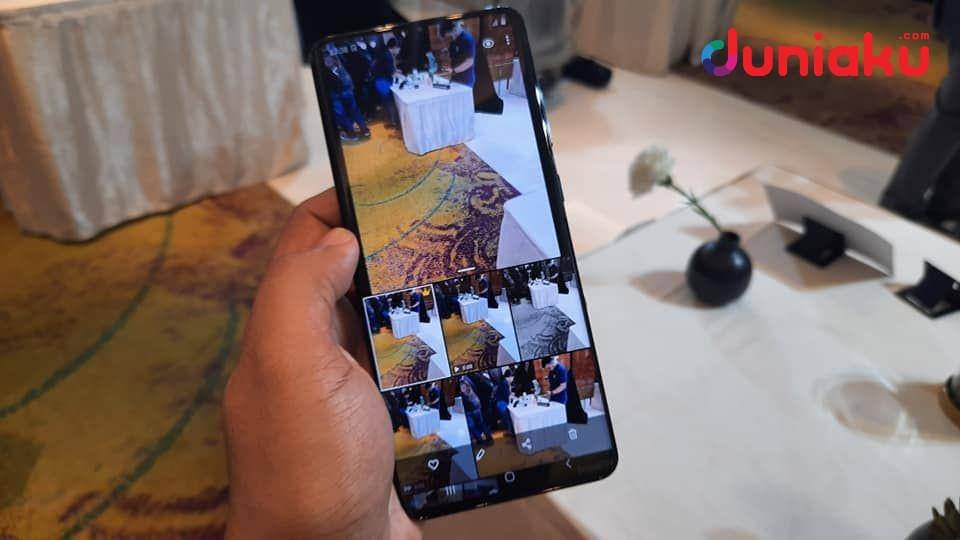 One Take Samsung Galaxy S20 Ultra. duniaku.com/Adhitya Daniel