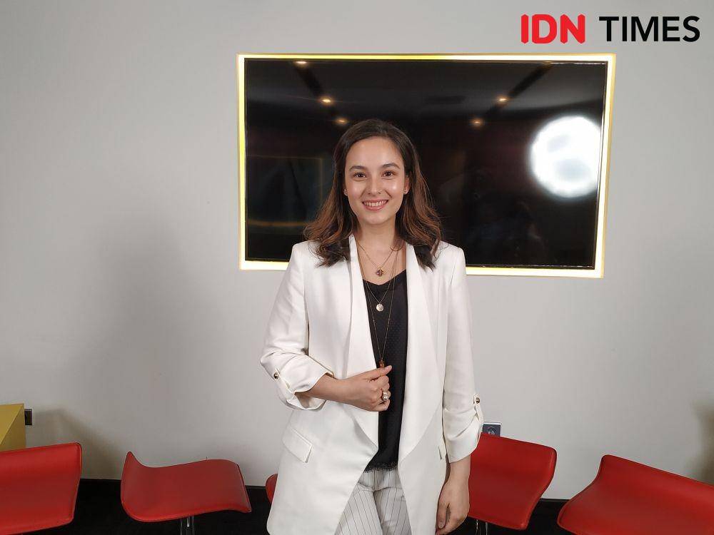 Chelsea Islan dalam media visit IDN Times di Jakarta. 13 Februari 2020. IDN Times/Nadia Umara