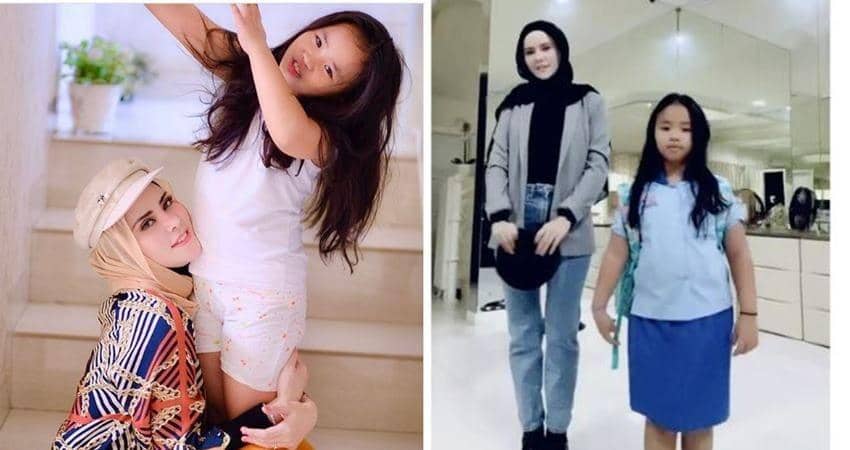 Single Parent, 10 Kekompakan Angel Lelga dan Putri Semata Wayangnya