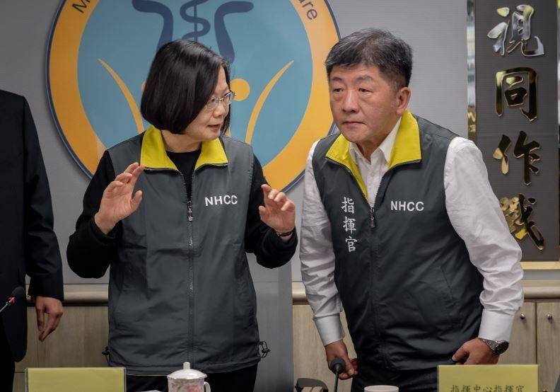 Presiden Taiwan Tsai Ing-wen dan penanganan virus corona di Taiwan (Twitter/@iingwen)