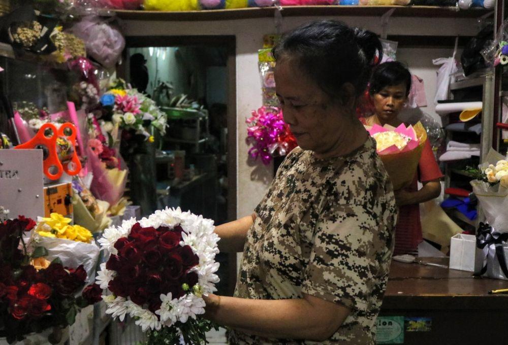 Hari Valentine, Penjualan Bunga di Kota Malang Justru Menurun
