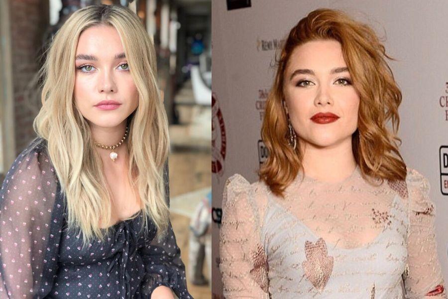 9 Inspirasi Makeup Natural Sampai Glamor ala Florence Pugh, Gak Menor!