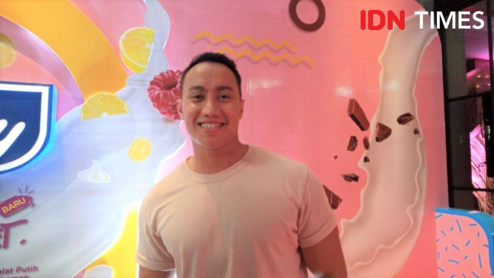 Chef Yuda Bustara Dalam Acara Joyday Es Krim, Jakarta. IDN Times/Dhiya Awlia.A