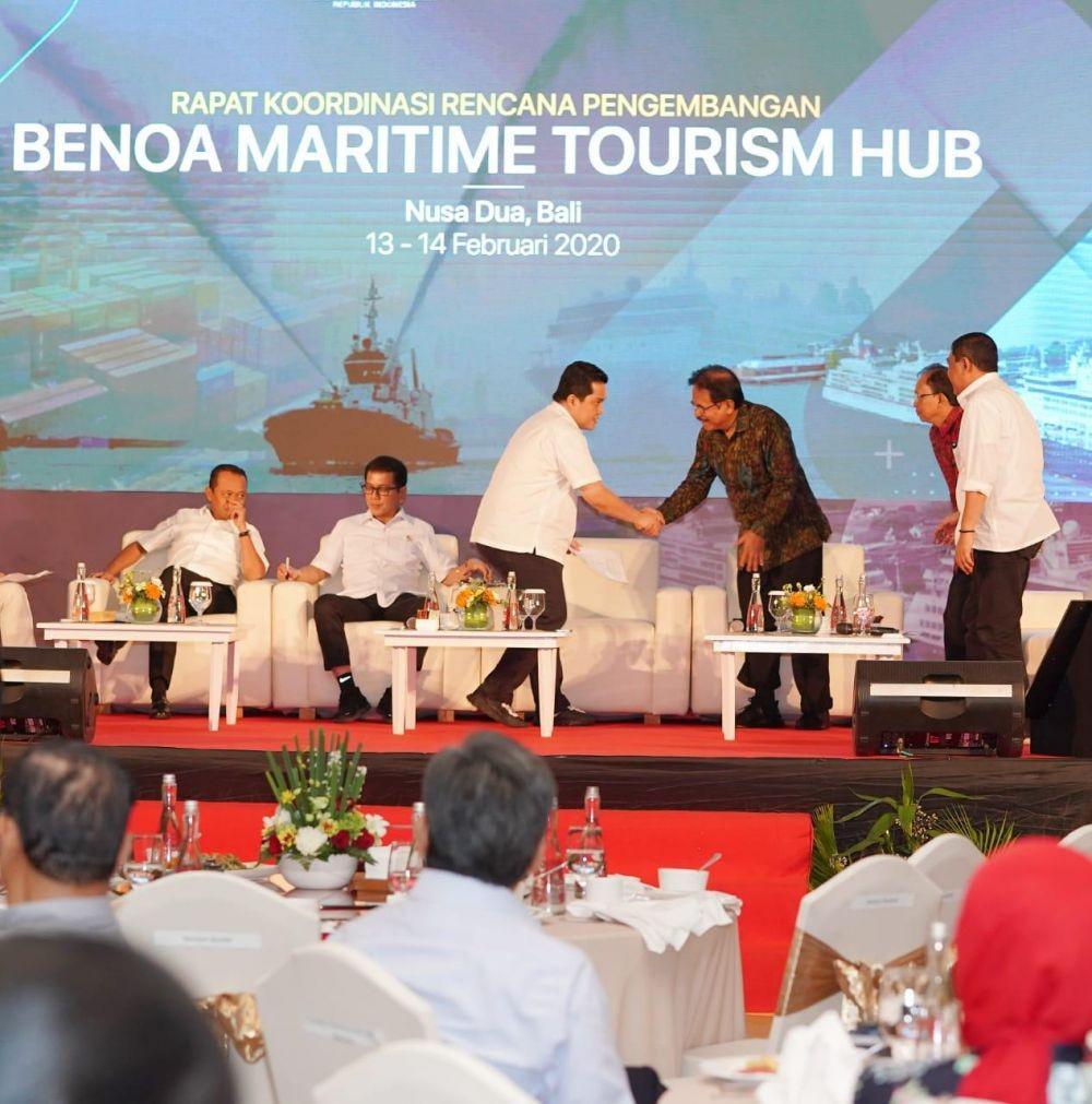 Erick Thohir Nilai Pariwisata Bali Perlu Percepatan