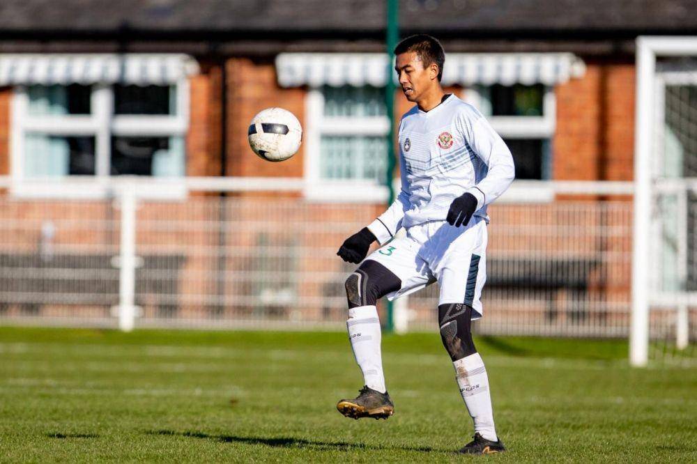 Aksi Garuda Select Melawan Sheffield United (Dok. Mola TV)