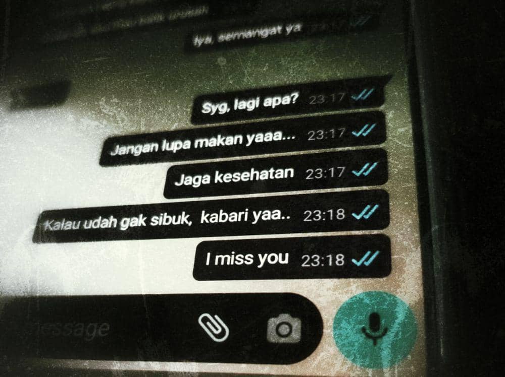 [PUISI] Centang Dua Biru